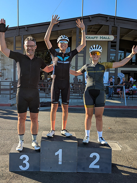 Red Peloton bike racing Team